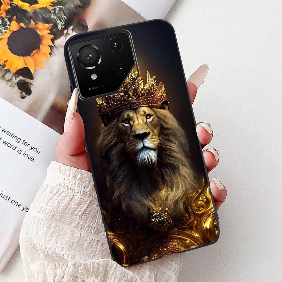 For Asus ROG Phone 9 Pro Back Cover For Asus ROG Phone 9 Case Silicone Cute Cat Luxury Love Funny Painted Shockproof Bumper