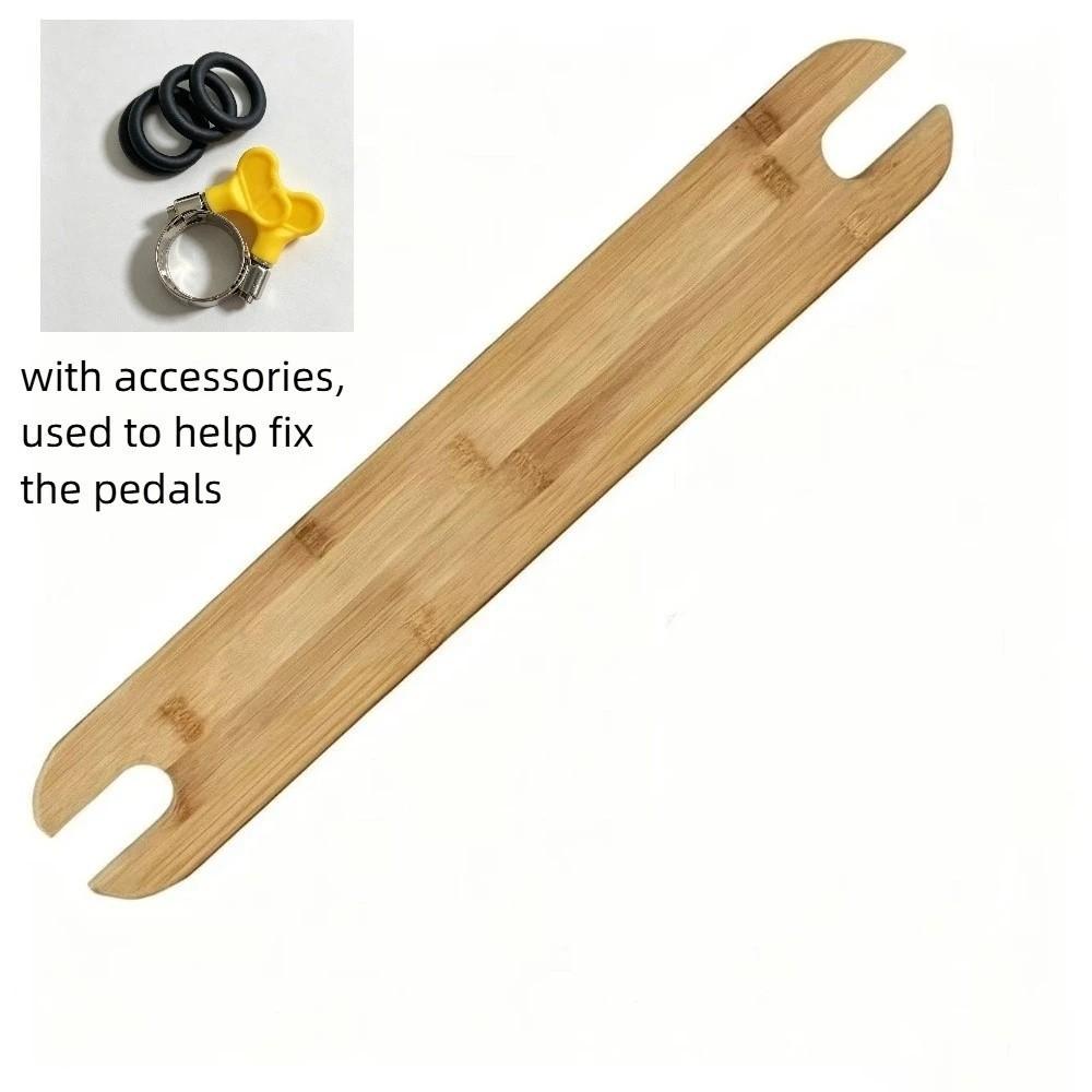 Natural Bamboo Toddler Dining Chair Pedal Non-Slip High Chair Accessory High Chair Footrest Indoor