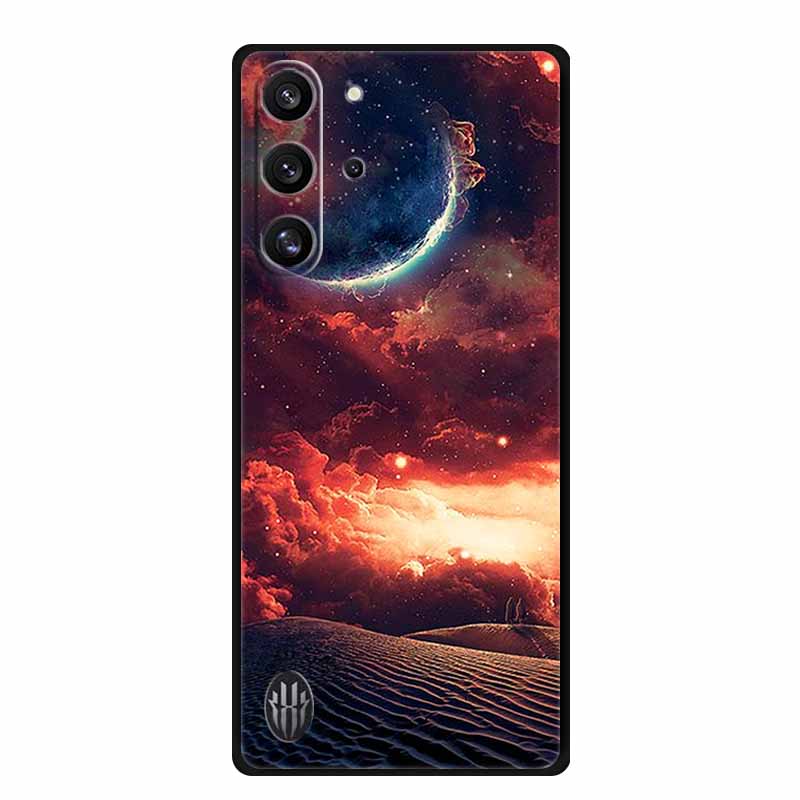 Für ZTE nubia Red Magic 10 Pro 5G Hülle Tiere Weiches Silikon TPU Handyhüllen Rückseite für REDMAGIC 10 Pro+ Mode Wolf Fundas