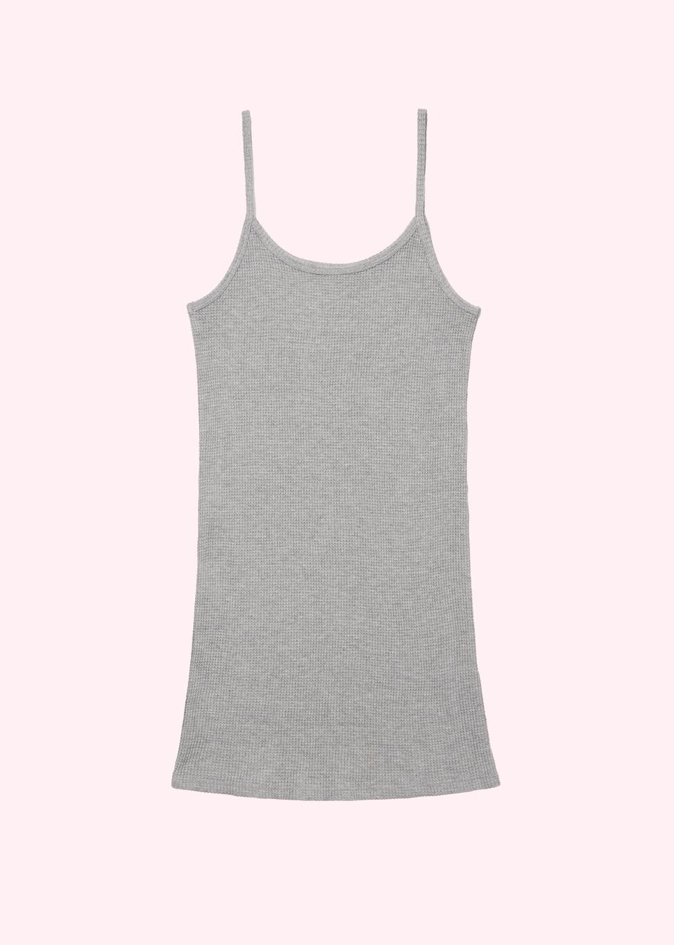 Attens Waffle Sleeveless Shirt (Gray)
