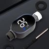 Schwarzes Badezimmer LED Display Wasserdicht Haus Wasser Dusche Thermometer Wasser Genaue Temperaturmessung Messgerät Badezimmer