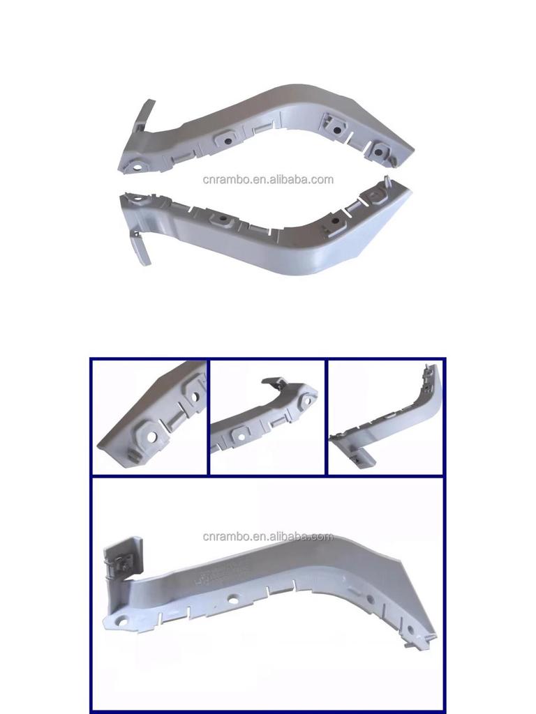 LR035104 and LR035105 rear bumper brackets fit Land Rover Range Rover Evoque models from 2012-2018.