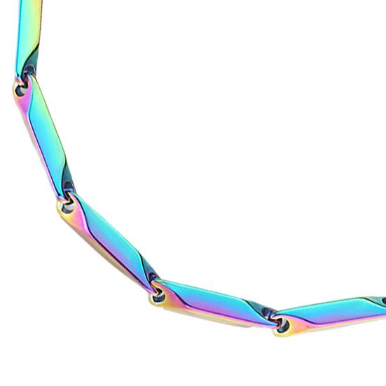 Processus de trempe Bracelet Simple chaîne de feuilles Non allergique Bracelet décoration de poignet