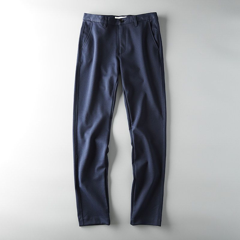Label Cutting Cattle Goods Handsome Silm Tapered Casual Pants