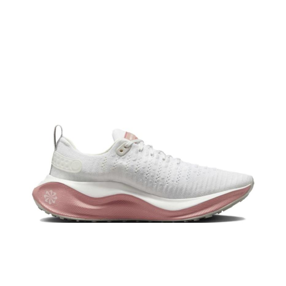 Nike ReactX Infinity Run 4 Bianco Rosso Polvere di Stelle Scarpe da Ginnastica da Donna Summit-White Light-Iron-Ore DR2670-106