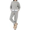 Polo Ralph Lauren Solid Color Crew Neck Long Sleeve Sweatshirt Women Sweatshirt Gray 211971697-004