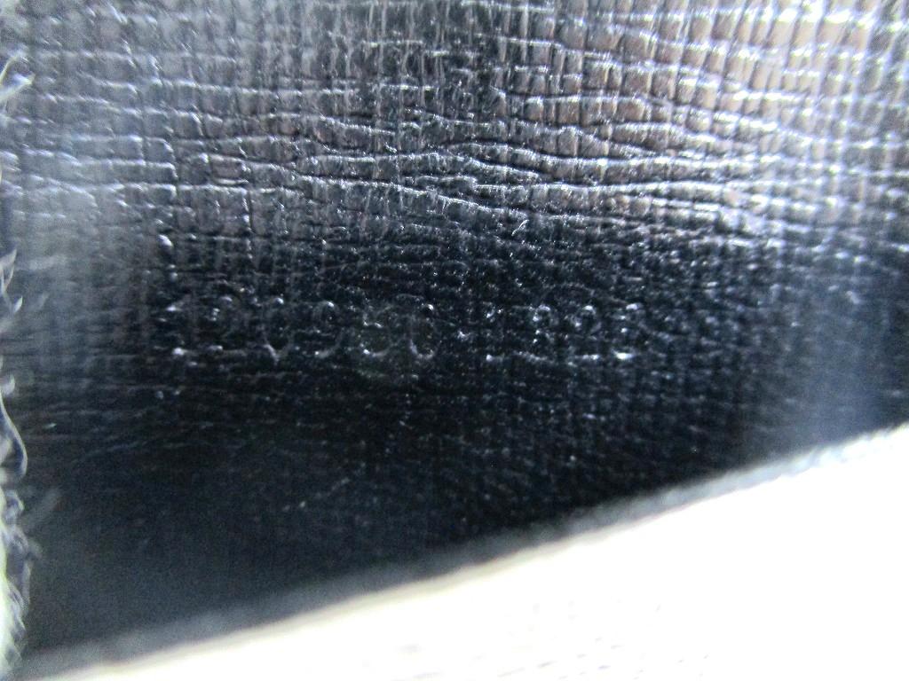 Authentic GUCCI Metal G Black Leather 6 Pics Key Chain #a905  Refurbished