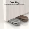 New Rubber Door Stopper Wall Protectors Anti Collision Floor Holder Punch Free Doorstop Bedroom