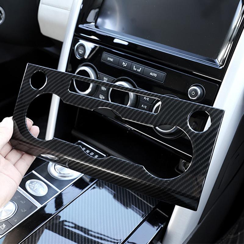Cinci stiluri pentru Land Rover Discovery 5 LR5 L462 2017 2018 Consolă centrală pentru interiorul mașinii Accesoriu ornamental pentru capac panou aer condiționat