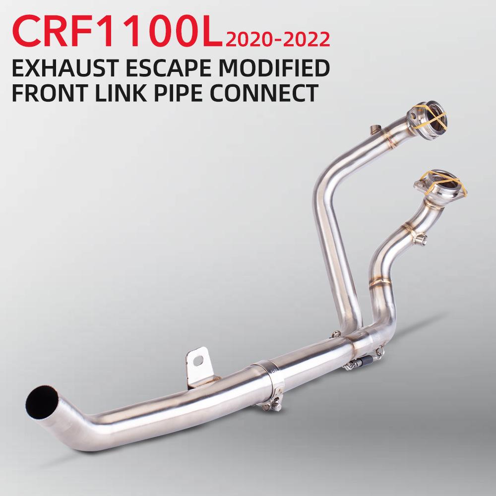 Stainless Steel Front Exhaust Pipe for CRF1100L Africa Twin (2020-2024)