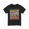 T-shirt Comics de Super-héros | T-shirt de Fan de Héros | mari père protecteur héros T-shirt