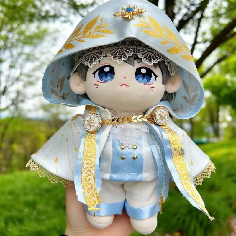 20Cm Prophet Plush Doll Clothes Set Prophet Dress Up Dolls Accessories Idol Dolls Cosplay Sitting Party Game Gift Diy Toys