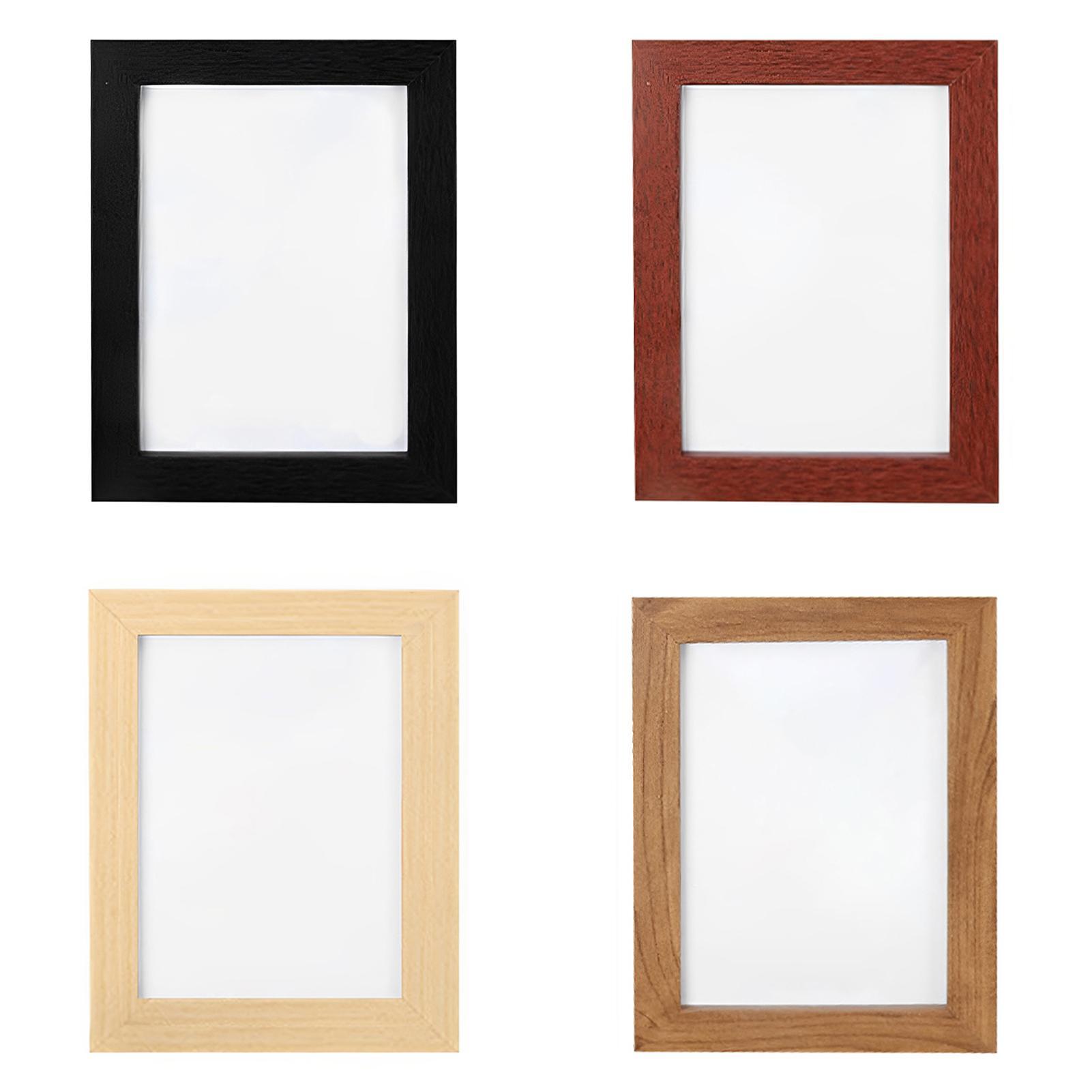

Фоторамка Деревянная |2шт Изысканная рамка для картин для дней рождения | Экологичная фоторамка для гравировки