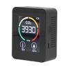 Air Quality Monitor 3 In 1 Intelligent Color Screen Portable Carbon Dioxide Detector for Home Use