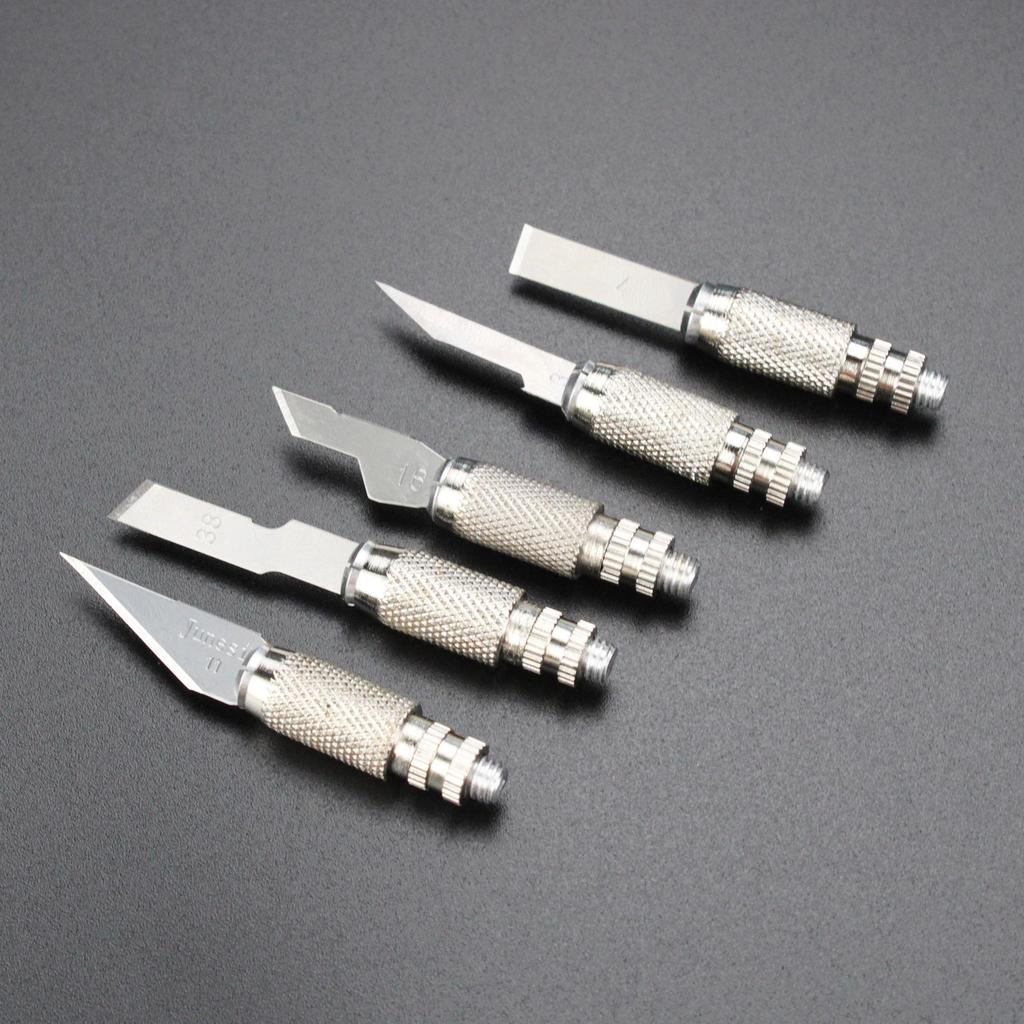 11# Handmade Carving Knife Blade - Rubber Stamp, Mobile Screen Protector & Paper Cutting, High-Speed Steel Blade