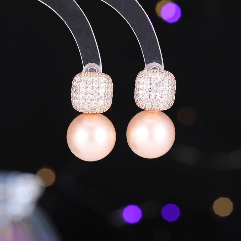 

Women s Light Luxury Simple and Elegant Imitation Pearl Earrings Fashionable and Versatile Unique and Design Sense Earrings
