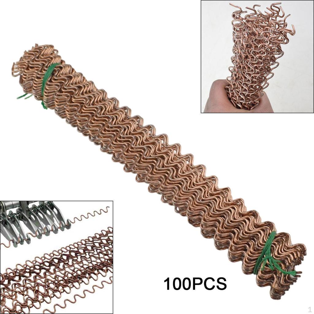 50/100Pcs Dent Pulling Wavy Wires Puller Welding Spot Wave-wires for Car Body Repair