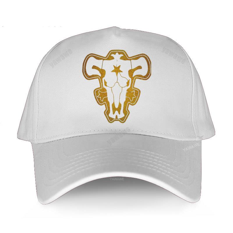Outdoor Baseball Cap Black Cotton Hats Cover Bulls Awesome Japanese Anime Manga Asta Man Women Summer Hip Hop Caps Sunhat