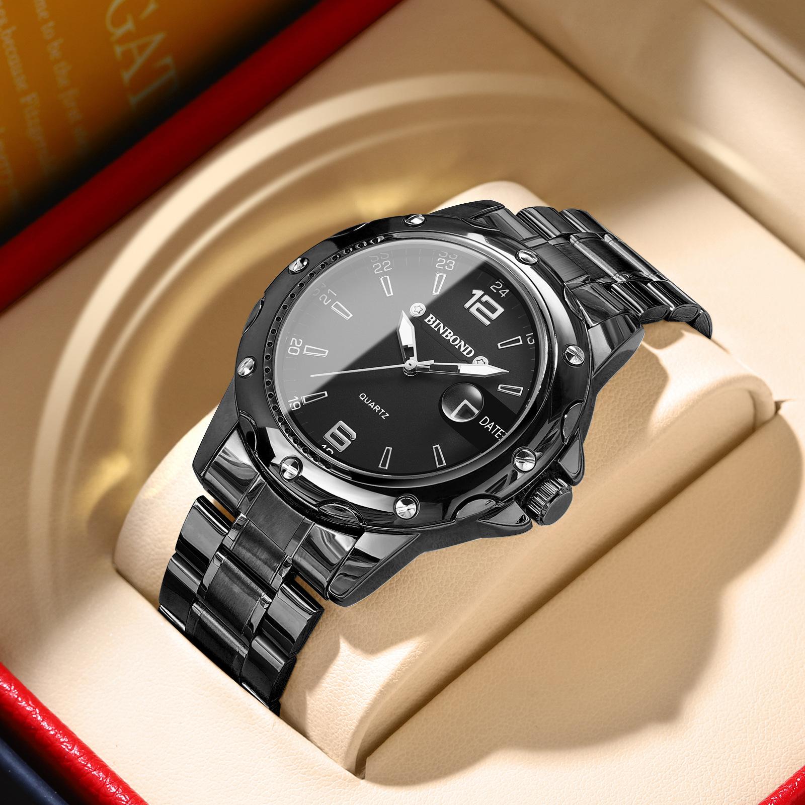 

Часы для мужчин модные военные водонепроницаемые кварцевые наручные часы с хронографом лучшие роскошные спортивные часы для мужчин