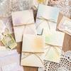 23 pcs Salt watercolour gradation pattern material paper Decorative Hand Account Diary Album Junk Journal Background paper