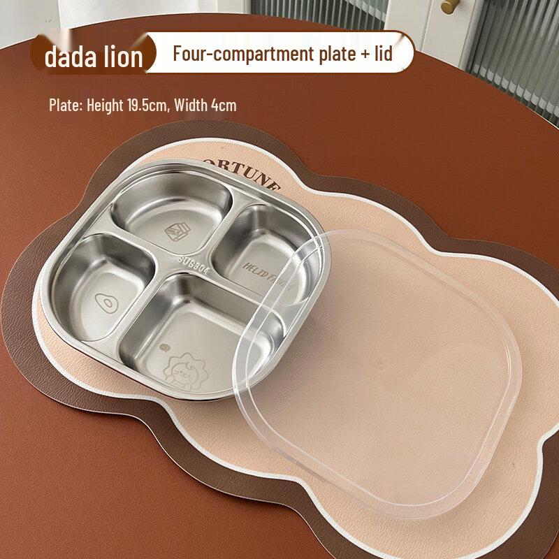 

ZISIZ 304 Stainless Steel Plate for Children and Adults