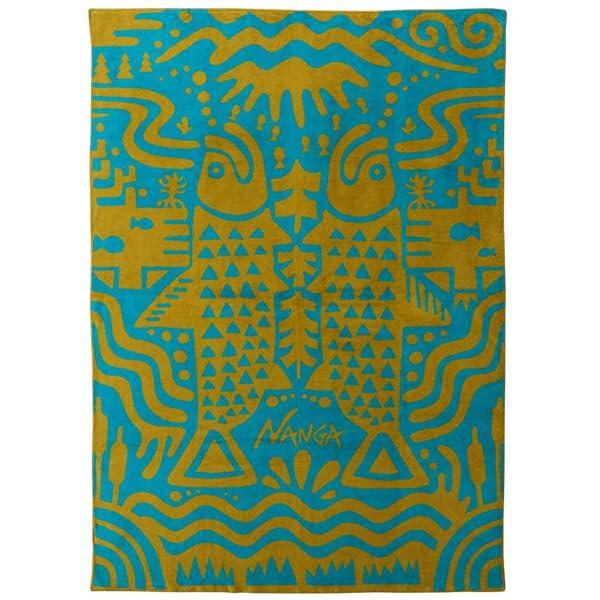 

Nanga Ocean of Life Cotton Green Blanket, Single, N1LEUCS4,