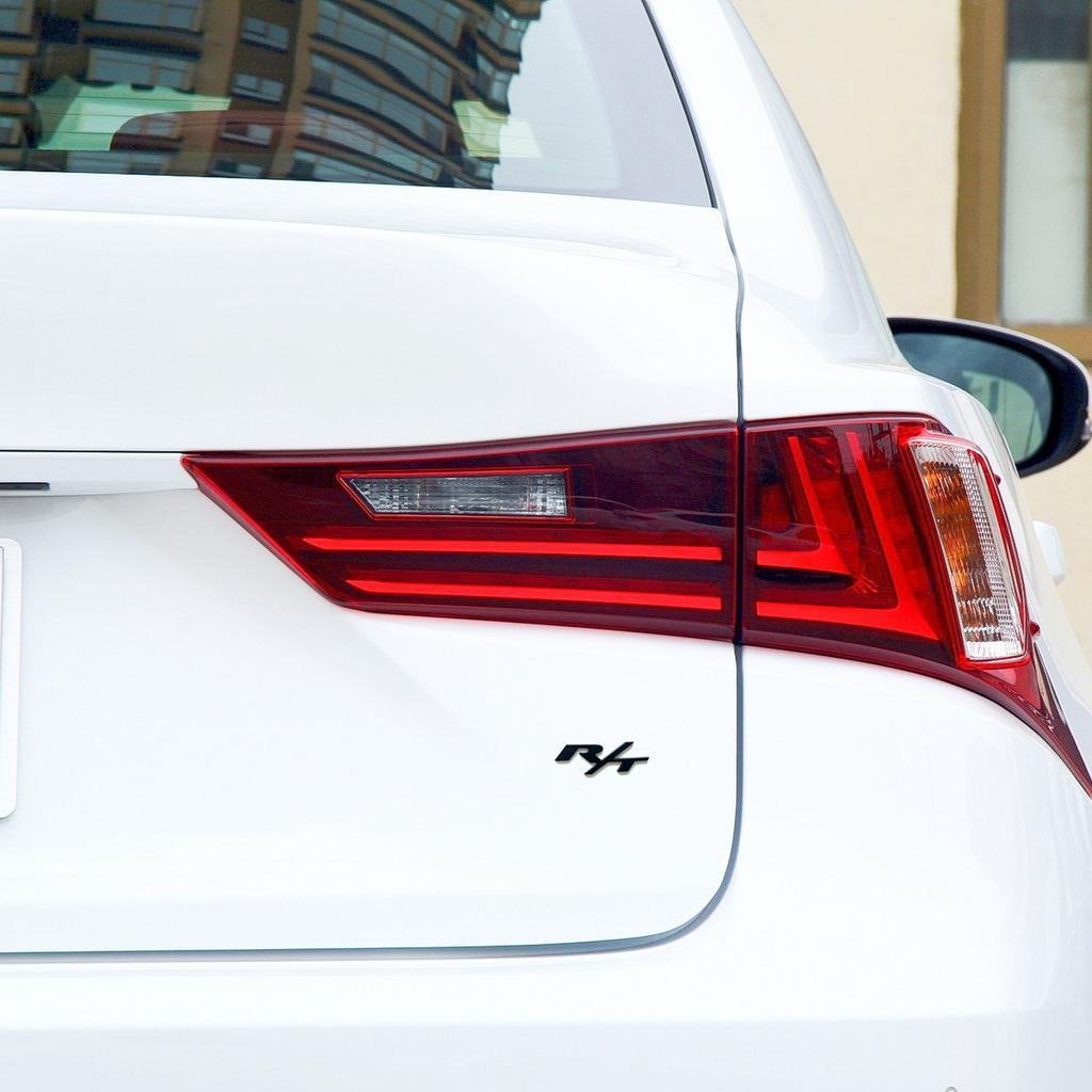 3D Metal Red Black Logo RT R/T Sticker Front Grille Emblem Car Rear Trunk Badge For Sport Label Accessories