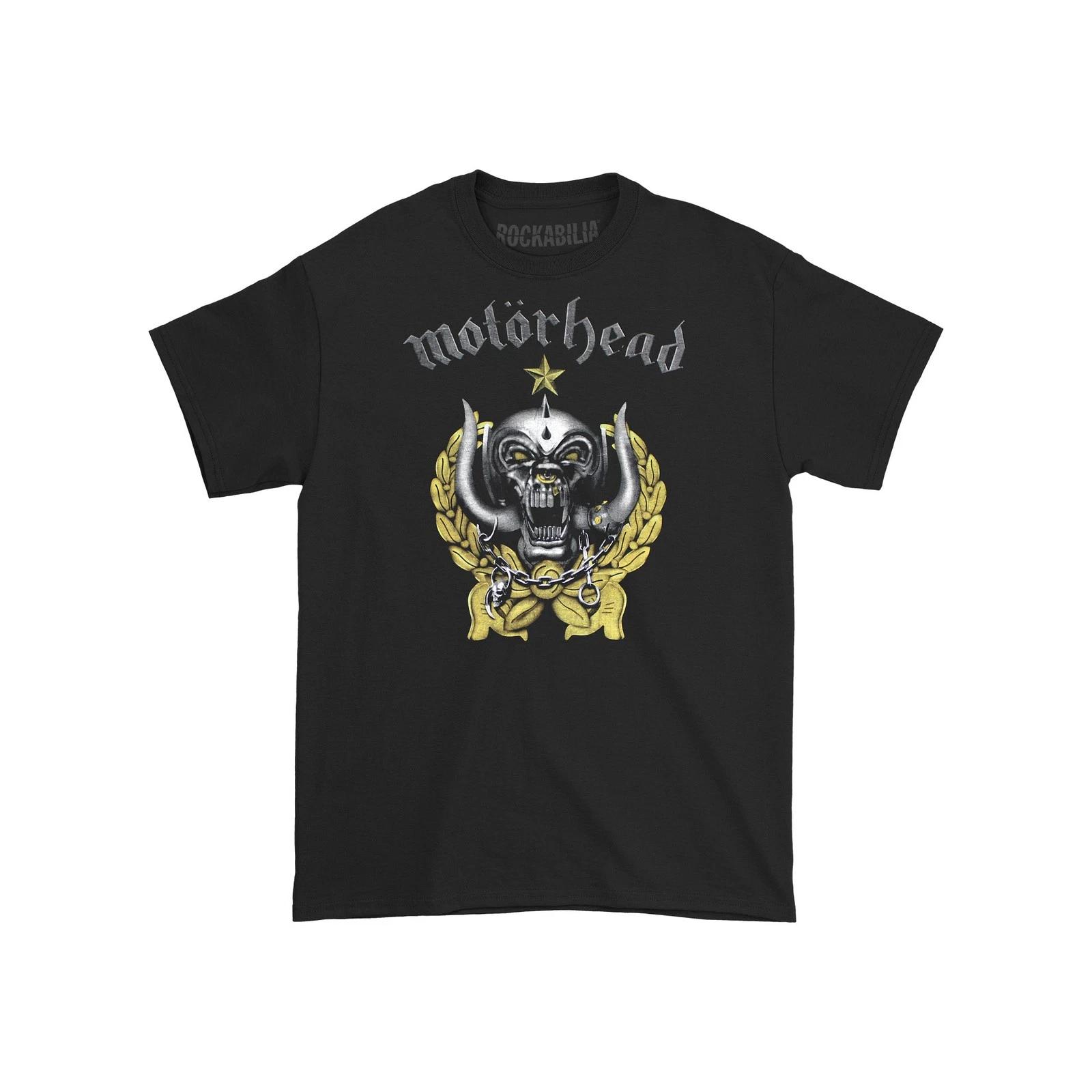 Men s Motorhead Everything Louder Forever (Back Print) Slim Fit T-shirt Large M