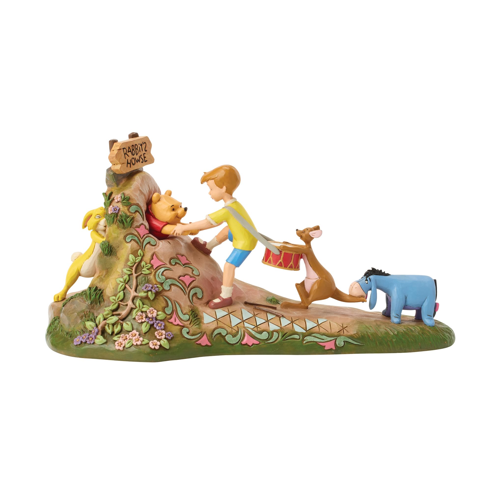 Disney Traditions Pooh Friends Rabbit House 6017848 &