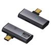 2in1 Type C USB 3.2 OTG Splitter PD 100W Fast Charging Adapter USB C Charger Adapter for Phone Tablet Macbook Hard Disk Earphone