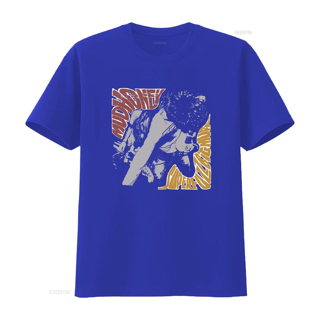 T-shirt in Cotone Mudhoney Superfuzz Bigmuff Mark Arm Dan Peters Steve Turner Stampa Band Rock vintage Lavata Morbida abbigliamento designer