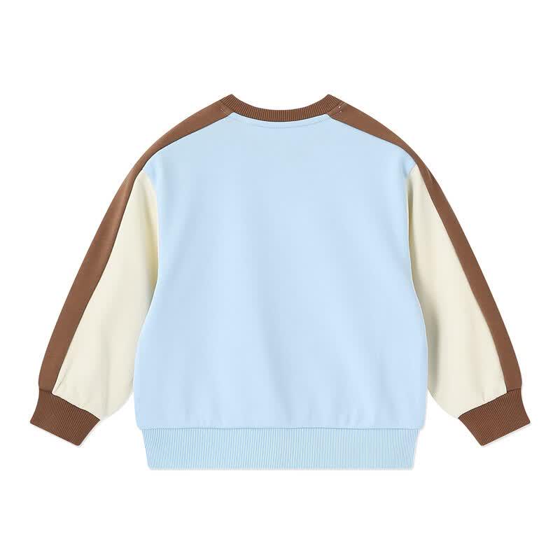 B.Duck Boys' Cartoon Print Sweatshirt