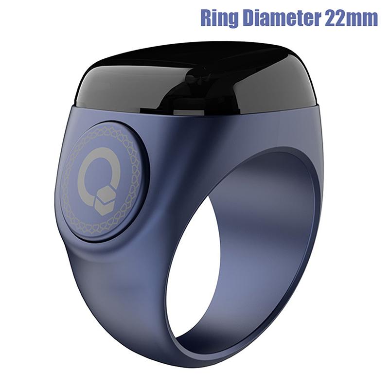 Elektronischer Digitaler Fingerzähler Oled-Display Strichzähler & Gebetszeit-Erinnerung Gebets-Strichzähler