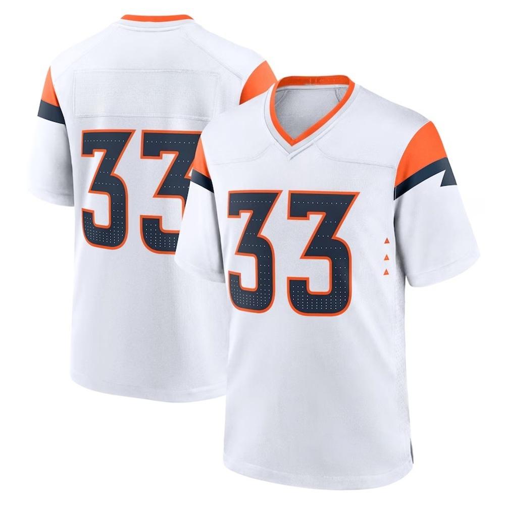 Maglietta a maniche corte da rugby estiva Denver per adulti uomini e donne Broncos Abbigliamento da allenamento Maglietta Sportiva per bambini Top casual