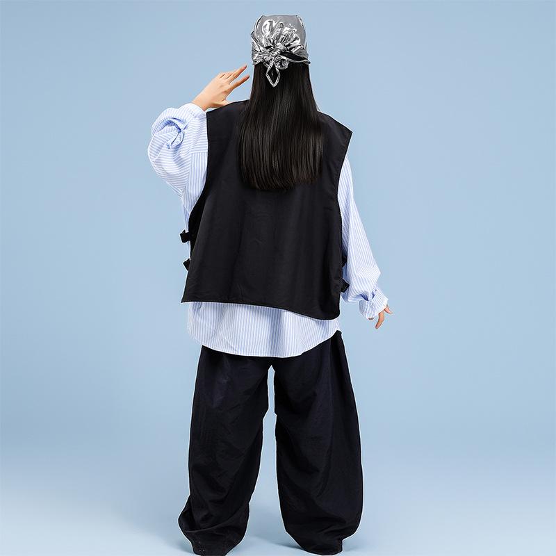 Trendy Kids' Street Dance Costume – Hip Hop Jazz Performance Pants for Boys & Girls