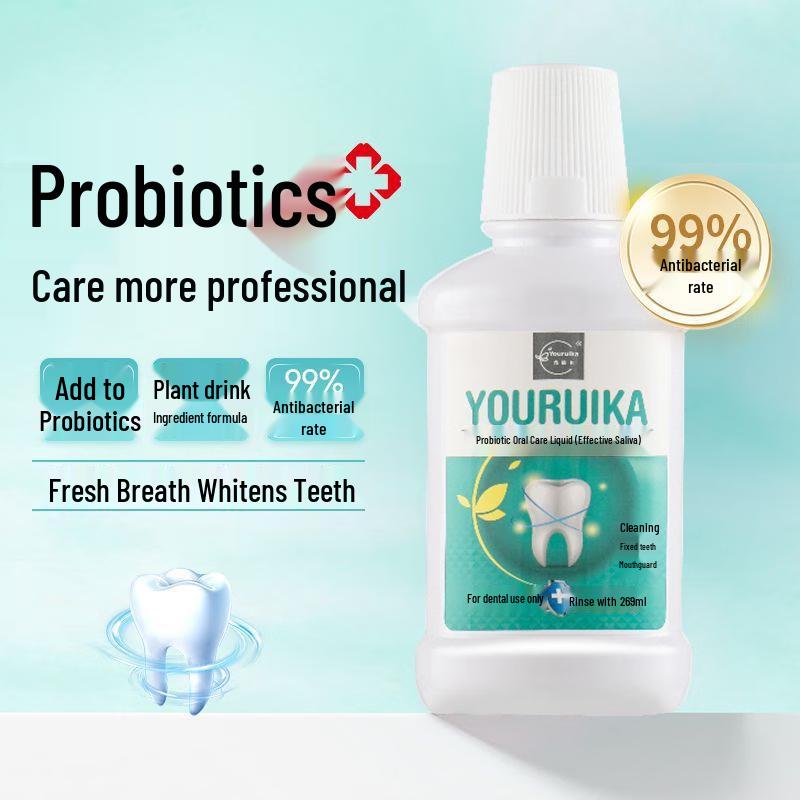 

Eureka Probiotic Mouthwash - Mint Xylitol 269ml