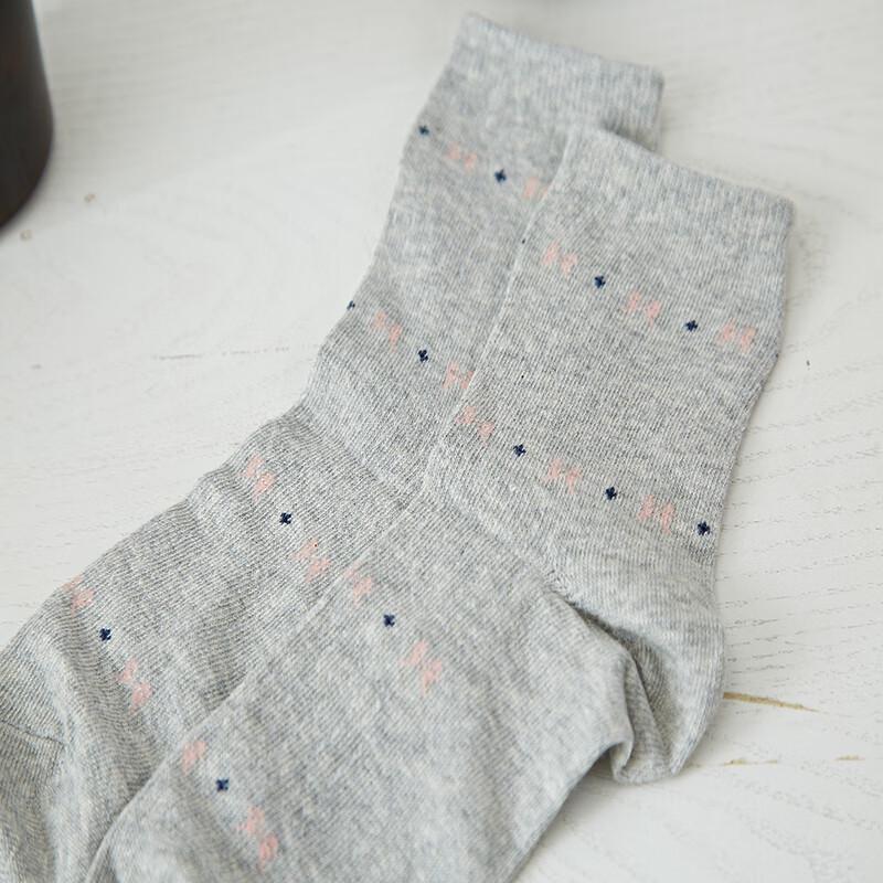 Hengyuanxiang Women's Combed Cotton 5-Pair Gift Box Socks