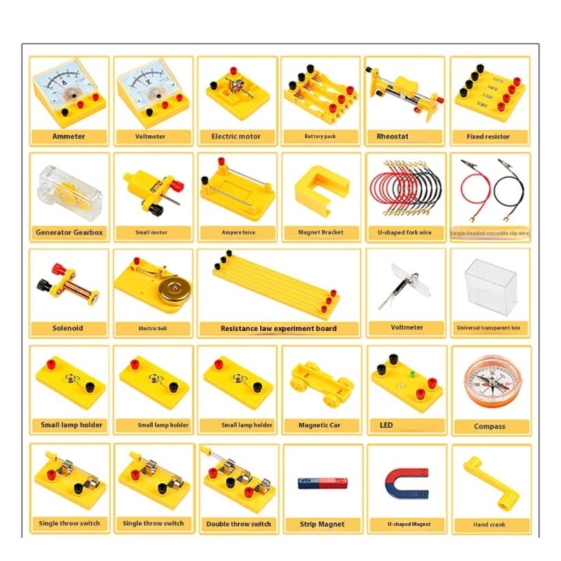 Easy To Use Electrical Circuits Experiment Box With Step By Step Guides For Science Education Teaching Demonstrations