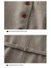 Yi Fei Elegant Two-Piece Set: Flowy Hem Skirt & High-Waisted Slimming Vest