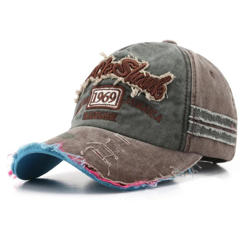 Washed Cotton 1969 Embroidery Baseball Caps For Women Men Sport Visors Vintage Snapback Cap Unisex-Teen Hip Hop Hat Bone Dad Hat