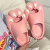Cute Cat Claw Slipper for Women 2025 New Summer Outdoor Slides Shoes Funny Cartoon Paw Beach Female Slippers Designer Flip Flops