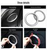 21 New Tesla Model Y Door Speaker Ring Sticker - Audio Frame Decoration & Modification Accessory