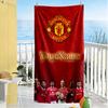 Manchester Customized Name Beach Towel Super Soft Microfiber Quickdry Fabric