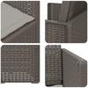 Garden Dining Chairs 2 pcs Light Grey PP