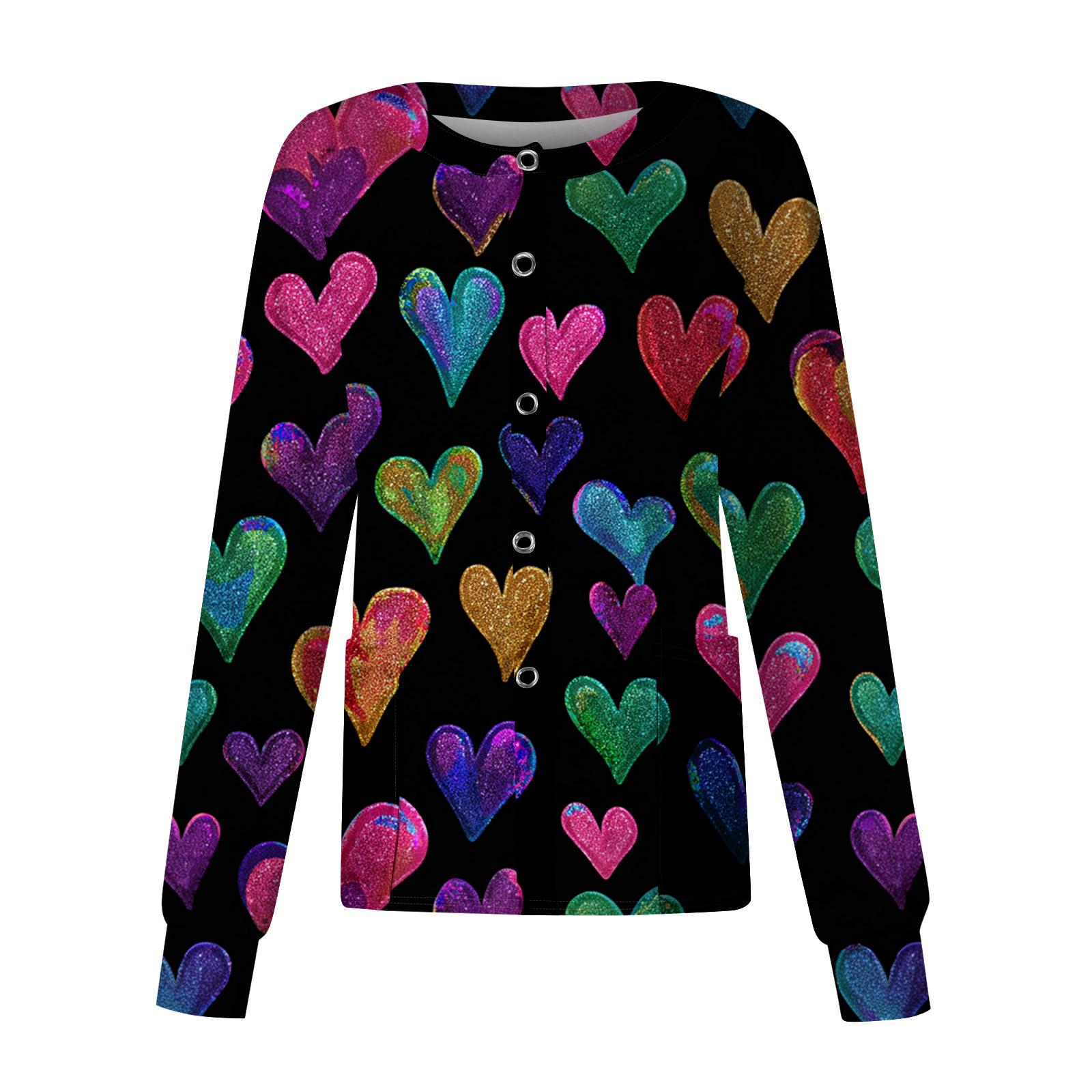 

Женский повседневный топ с длинным рукавом, на одной пуговице, с принтом, быстросохнущий M