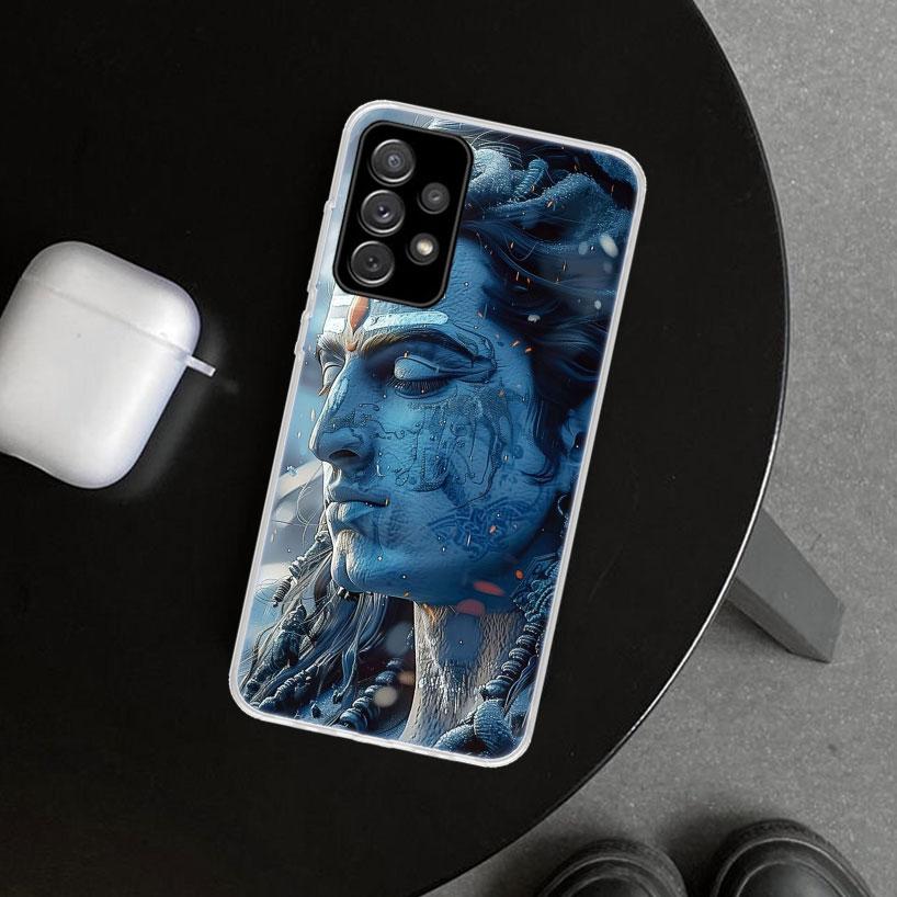 Lord Shiva Hindu God Buddha India Phone Case for Samsung Galaxy A17 A16 A26 A36 A56 A57 A37 A15 A25 A35 A55 A14 A24 A34 A54 A13
