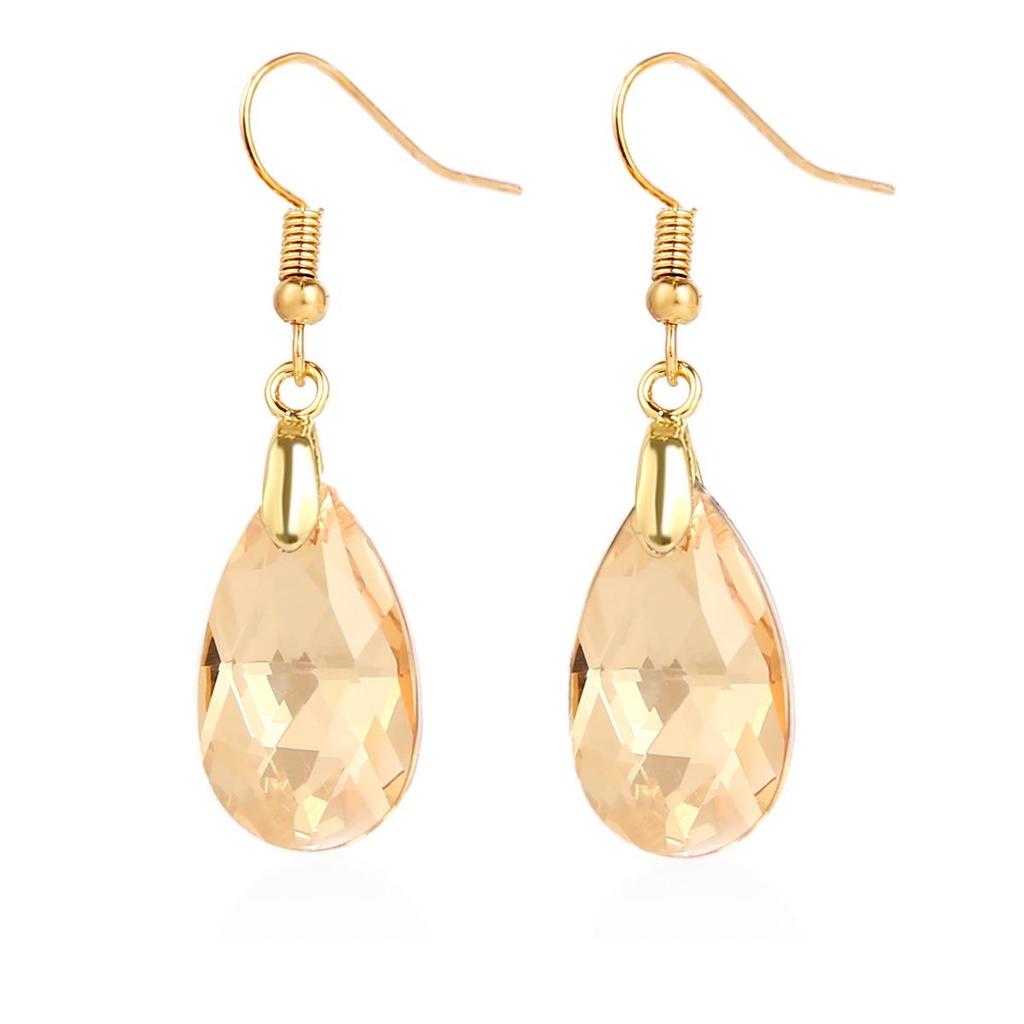 Exaggerated Grape Bunch Crystal Earrings INS Light Luxury Temperament Zirconia Inlaid High-grade Everyday Dainty Ear Jewelry