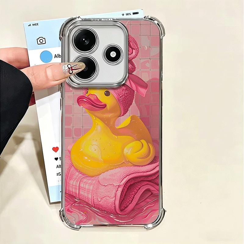 

Rubber Ducks Swimming Pool Soft Phone Case For Xiaomi Poco X7 X8 Pro Max X6 X5 X3 F8 Ultra F7 M8 M7 M5S Redmi 15C 15A 15 14C 13C Xiaomi Poco M5S