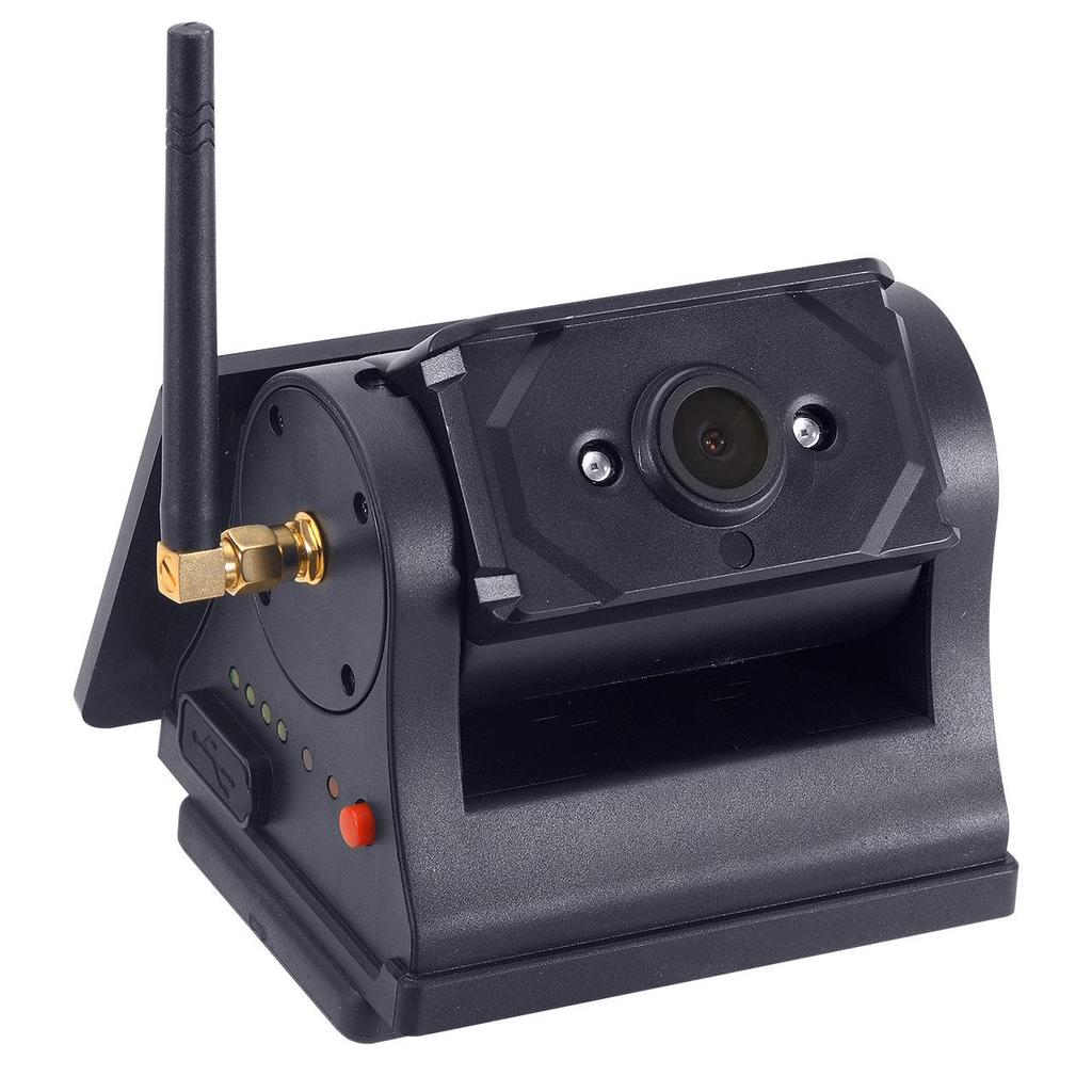 7" Solar-Powered Wireless HD Car & Truck Reversing Camera