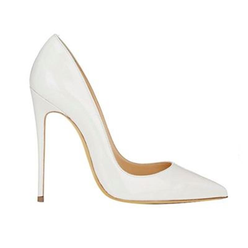 

Сексуальні жіночі туфлі-човники на шпильці для жінки, тонкі високі підбори, гострий носок, весняний принт, лакована шкіра, жіноче взуття, великий розмір 34-46 38